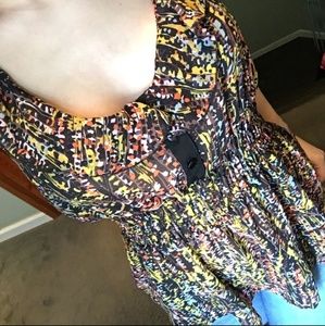 Multicolored top